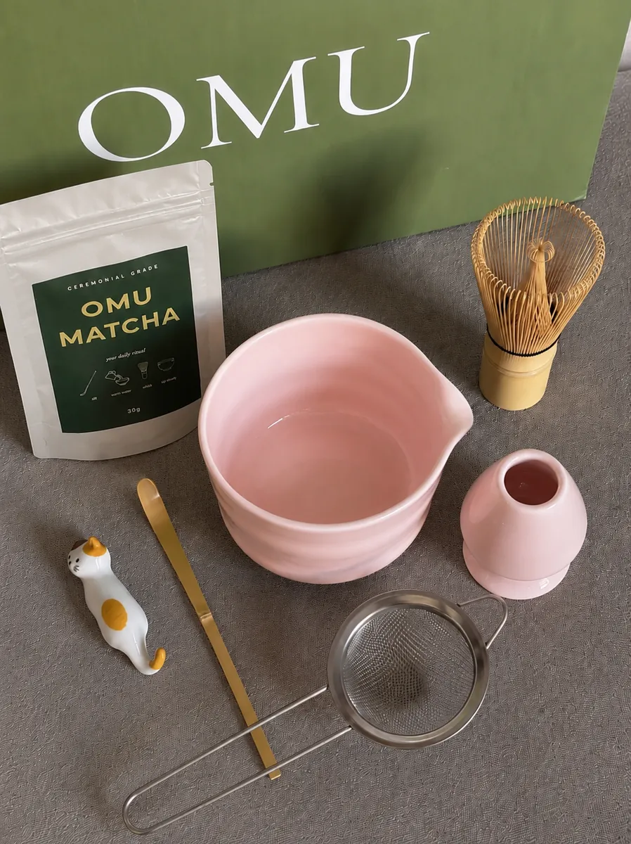 OMU Ritual Bundle - Set matcha premium OMU Matcha Shqipëri