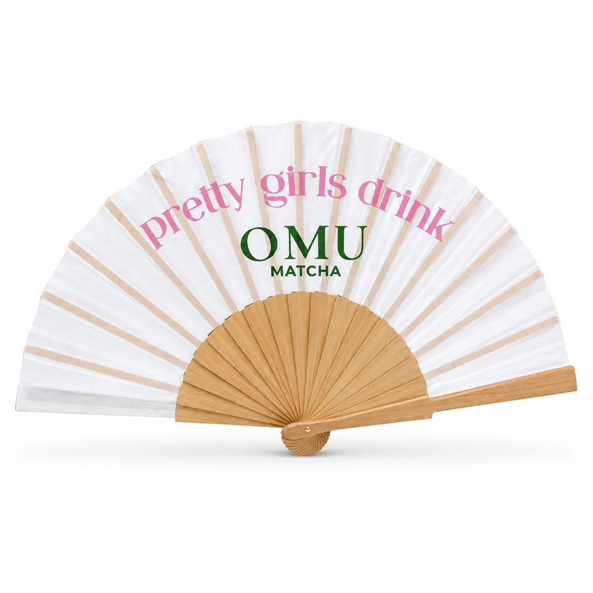 OMU Bamboo Fan - Set matcha premium OMU Matcha Shqipëri